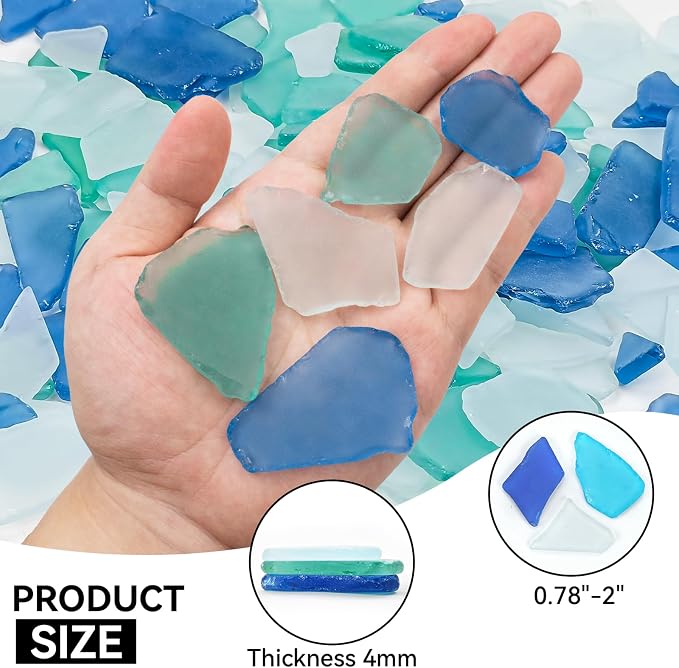 Keedolla 15 Oz Sea Glass Pieces - Image 3