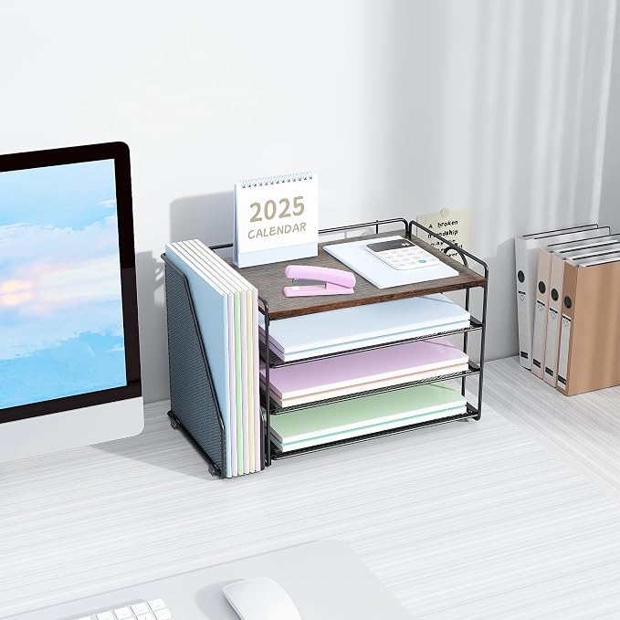 Spacrea Desk Organizers and Accessories, Paper Organizer - Image 7