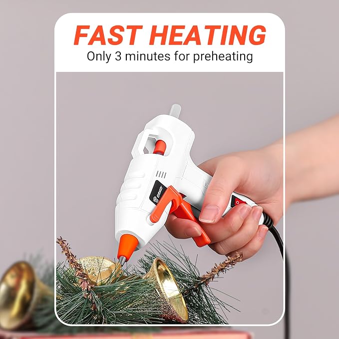 Mini Hot Glue Gun Kit：DEKOPRO 20Watt High Temp Glue Guns Tool - Image 6