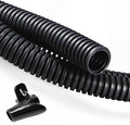 ZhiYo 20FT 1/2" Wire Loom Split Tubing, Flexible Cover, High Temperature Heat by ZhiYo