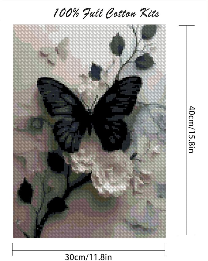 Mrnsiet Butterfly Cross Stitch Kits - Image 3