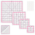 Quilting Rulers, 4 Square Quilting Templates by HUIFARI