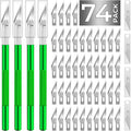 JTIEO Exacto Knife, Hobby Knife, 74 Pack by JTIEO