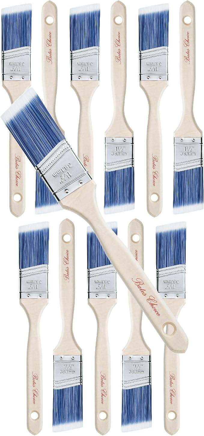 Bates Angle Paint Brushes by BatesChoice