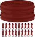 Sawoake 10 Yards Bulk Zipper, Zippers by Zipper