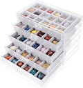 Rock Display Case, Rock Collection Box, 90 Grid Rock Collection Display Case by Kiytar