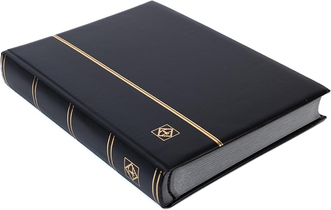 LIGHTHOUSE – “COMFORT” Padded Leather Cover Stockbook by Leuchtturm
