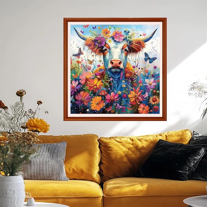 Foxhool Stamped Cross Stitch Kits, 11CT Printed Cross Stitch Pattern Full - Image 2