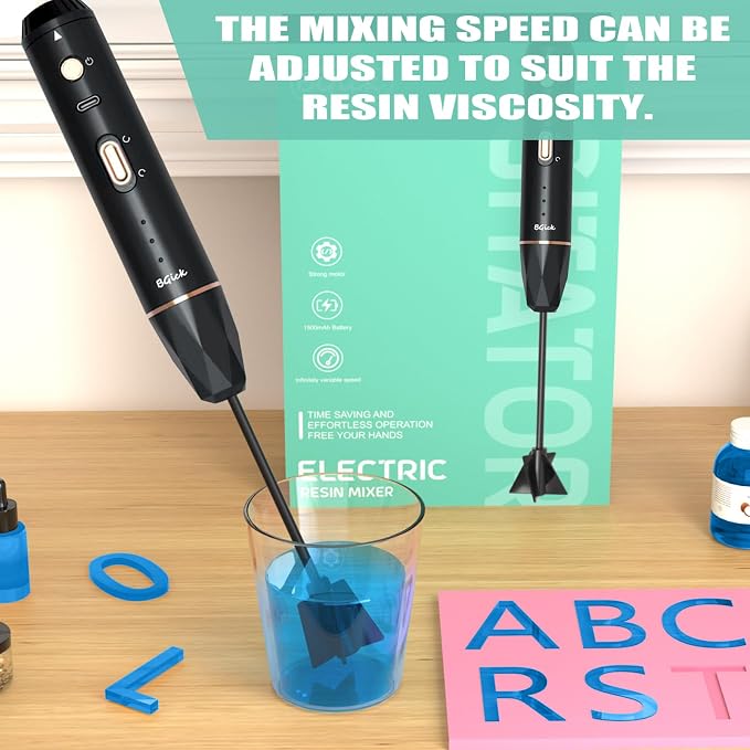 Upgraded Resin Mixer, Handheld Rechargeable Mixer - Image 3