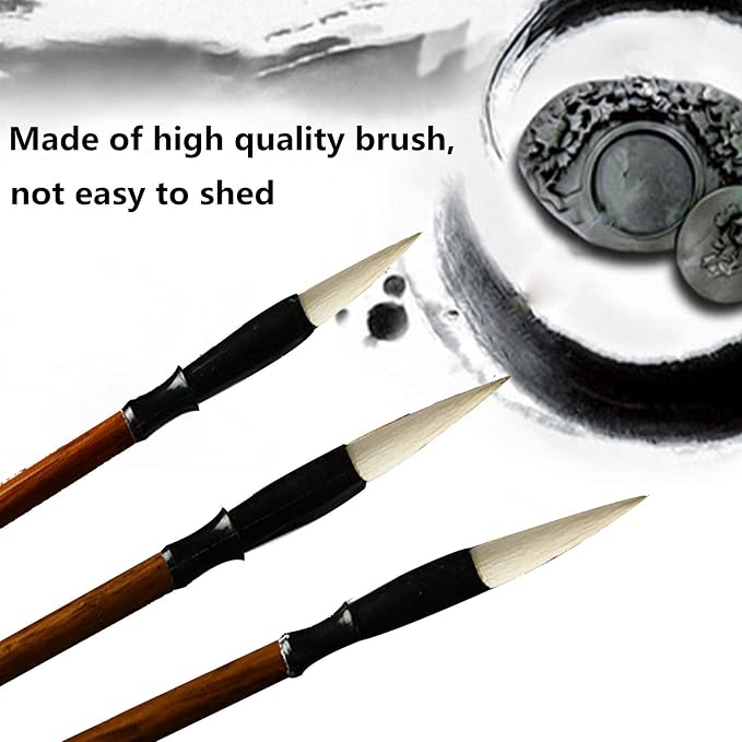 Befiy Chinese Calligraphy Brush, Writing Drawing Watercolor Ink Brushes Hubi - Image 2