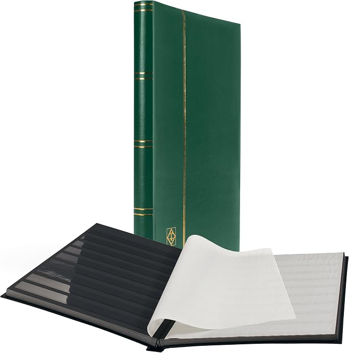 LIGHTHOUSE – “COMFORT” Padded Leather Cover Stockbook by Leuchtturm