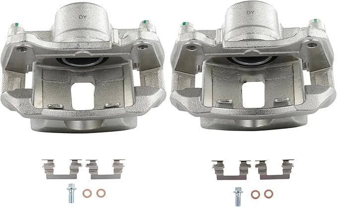 SCITOO 18B4880A 18B4881A Front Left & Right Disc Brake Calipers Assembly w/Bracket For Chevrolet For Cobalt 2007-2010,For Pontiac For G5 2007-2009