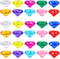 Niceup 52PCS Kids Gems Diamond Toys 1.57in Treasure Jewels Pool Diving Swimming by Niceup