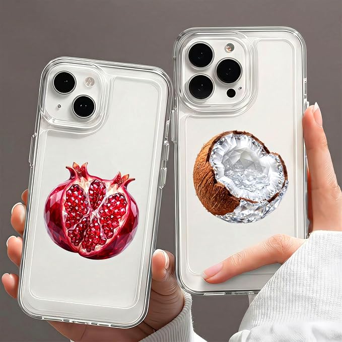 50Pcs Crystal Fruit Aesthetic Stickers - Image 5