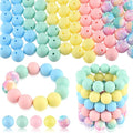 ASTARON 100 Pcs 15mm Silicone Beads by ASTARON