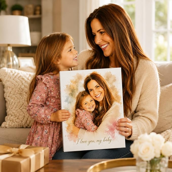 TWING Custom Canvas Print, Personalized Father’s Day Gift - Image 4