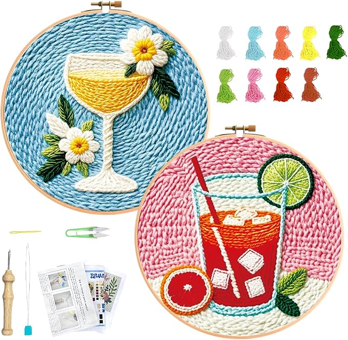 BEUNITONE 2Pcs Drinks Punch Needle Kit by BEUNITONE