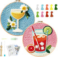 BEUNITONE 2Pcs Drinks Punch Needle Kit by BEUNITONE