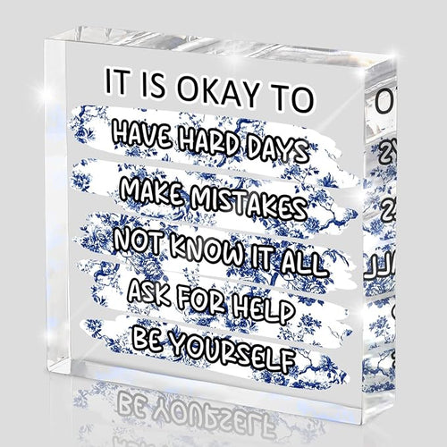 "It's Okay..." Mental Health Decor by MUZRUYOU