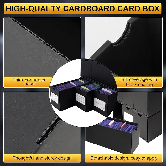 Trading Card Storage Box, 14400+ Card Organizer - Image 5