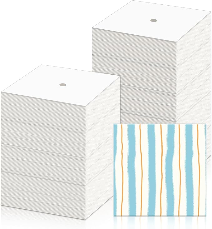 300 PCS 2" Square Paper Piecing Templates, Quilting Templates Accessories by Neworkg