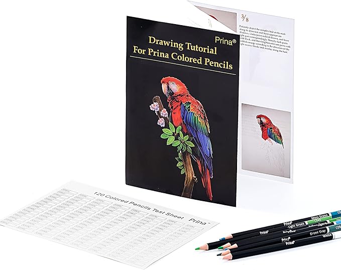 PRINA Art Supplies 120 Colors Colored Pencils Set - Image 7