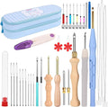 35Pcs Punch Needle Kit Adult Beginner, Adjustable Punch Needle Tool by Sukhumvit
