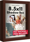 Americanflat 8.5x11 Shadow Box Frame by Americanflat