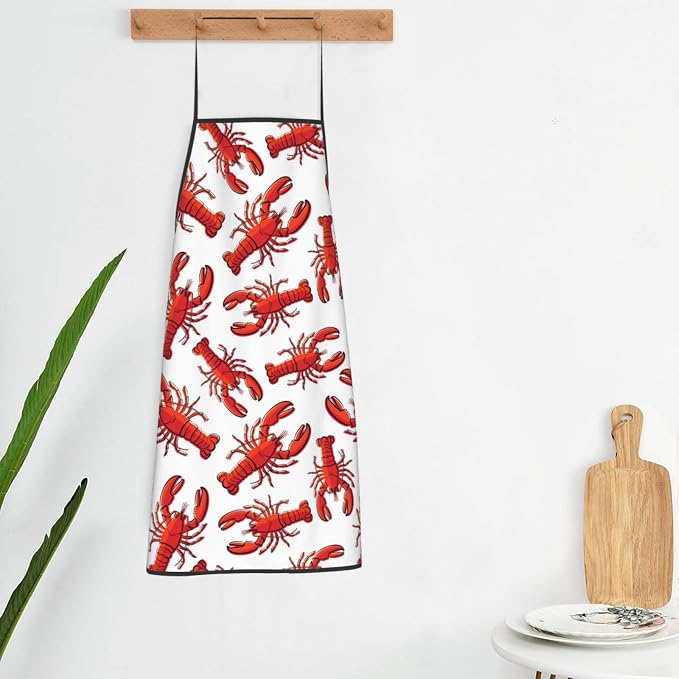 Apron Cooking Chef Work Shop Women Men Baking Decorations Painting Bbq Grilling - Image 7