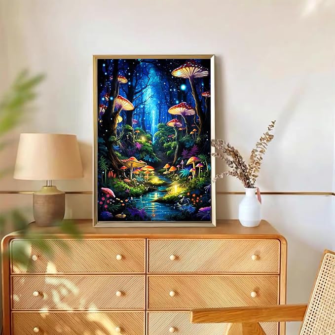 Enchanted Glow Forest Diamond Painting - Image 4
