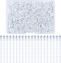 Lemonkey 100Pcs Ball Beads Chain Bulk, 4 Inch Dog Tag Metal Small Chain by Lemonkey