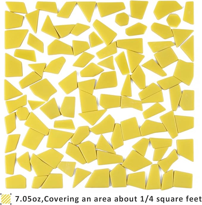 Youway Style Yellow Glass Mosaic Tiles - Image 7