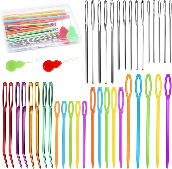 Bupete 40 Pcs Yarn Needles Set, Darning Needles by Bupete