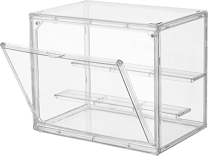 Acrylic Display Case, 3 Tier Figure Display Case by SANKEUHomeStorage