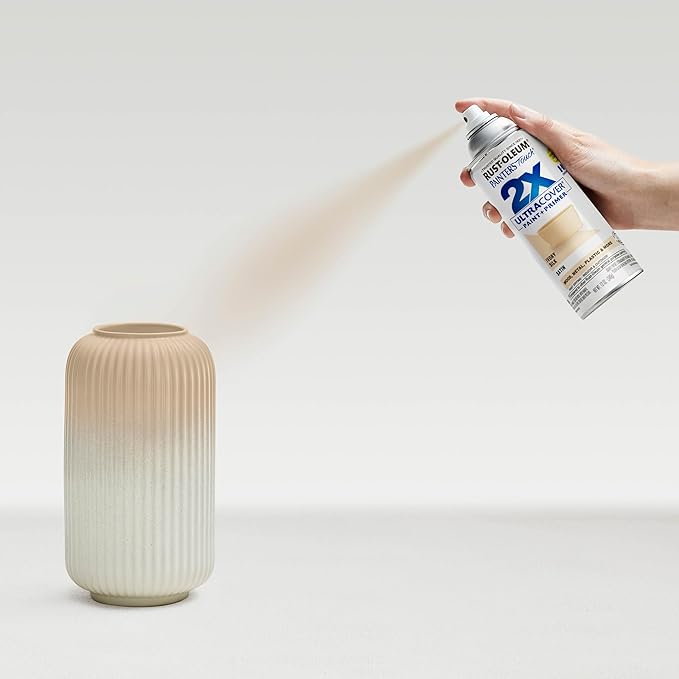Rust-Oleum Painter's Touch 2X Ultra Cover Spray Paint, Satin Ivory Silk | - Image 6