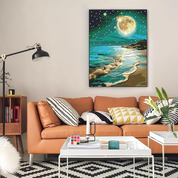 Offito Moon Beach Diamond Art Kits - Image 7