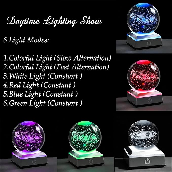 3D Solar System Crystal Ball - Image 2