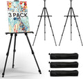 RRFTOK 3 Pack 17-66 Inch Art Easel Stand by RRFTOK