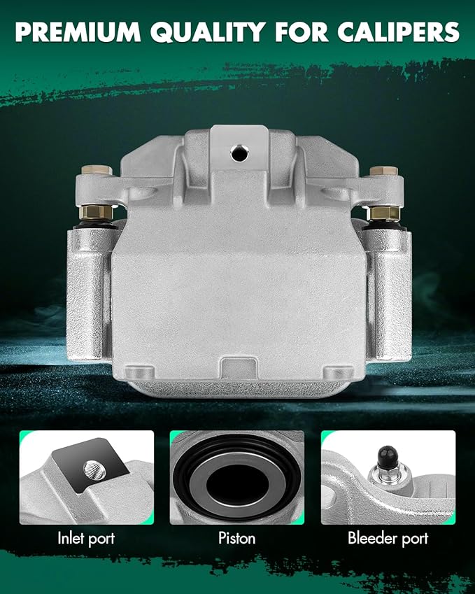 SCITOO 18-B5030 Disc Brake Caliper Assembly with Bracket Fit For Cadillac 2007 2008 2009 2010 2011 2012 2013 2014 2015 2016 2017,For Chevrolet 2007-2017,For GMC 2007-2017