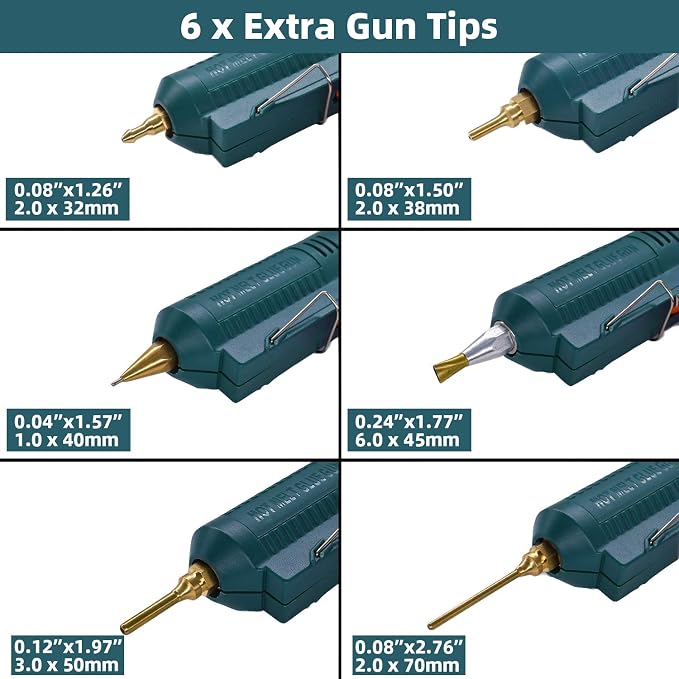 Full Size Hot Glue Gun, 150 Watts - Image 2