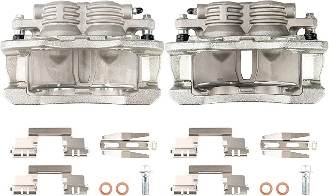 Torchbeam Rear Brake Calipers Set for Chevrolet 2001 2003-2006 Silverado 1500, GMC 2001 2003-2006 Sierra 1500, Rear Left and Rear Right Calipers Replace # 18B4764+18B4765