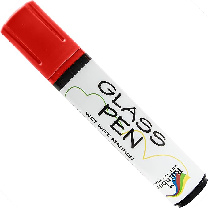 Glass Pen Window Marker: Liquid Chalk Pens by RainbowChalk