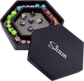 SIQUK Dice Tray with Lid Hexagon Dice Rolling Tray Dice Holder by SIQUK