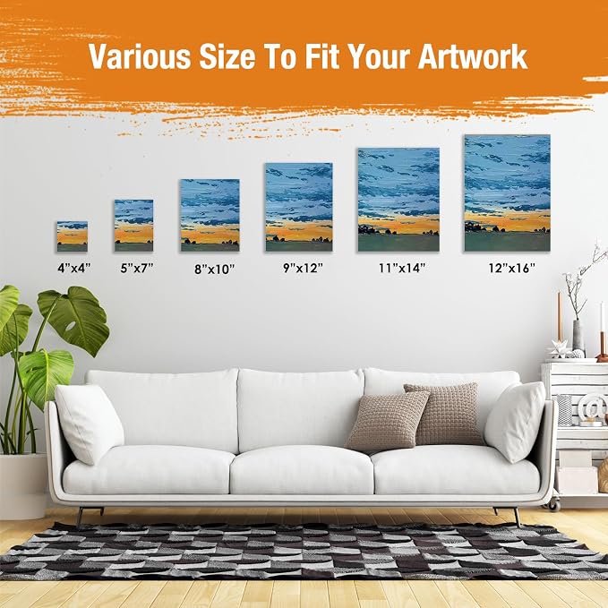 Canvas Boards for Painting 16x12 Inch, Watercolor - Image 6