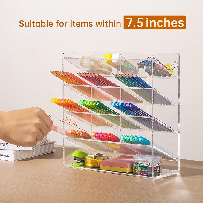 BEYGORM Acrylic Vertical Marker Organizer - Image 3