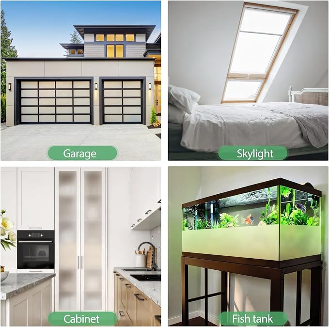 STATINT Frosted Glass Window Film Privacy Sun Blocking UV Protection Window - Image 7
