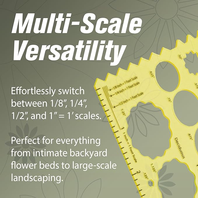 Garden Tutor Multiscale Garden & Landscape Design Templates 2 Precision-Cut - Image 5