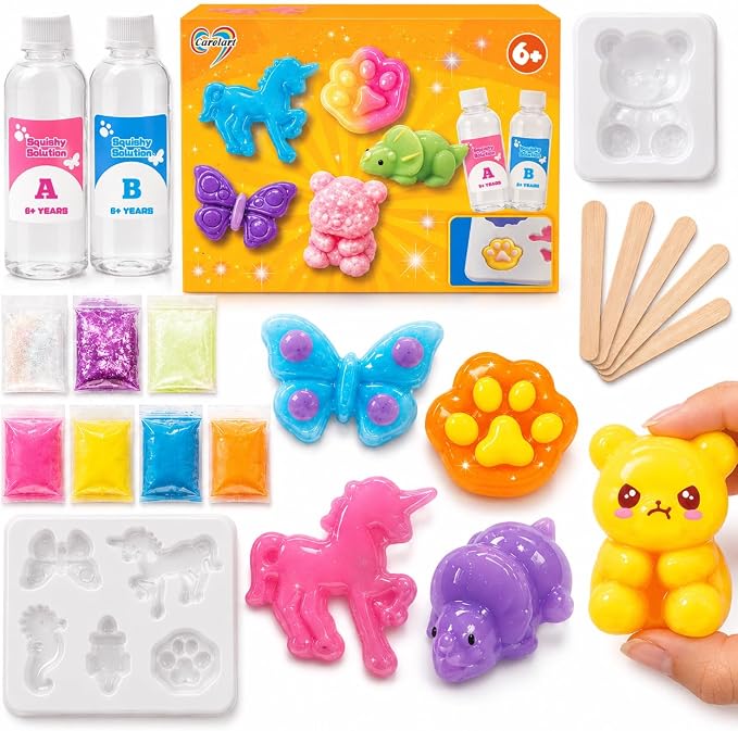 Carolart Squishy Making Kit, DIY Squishies Maker, Craft Kits by Carolart