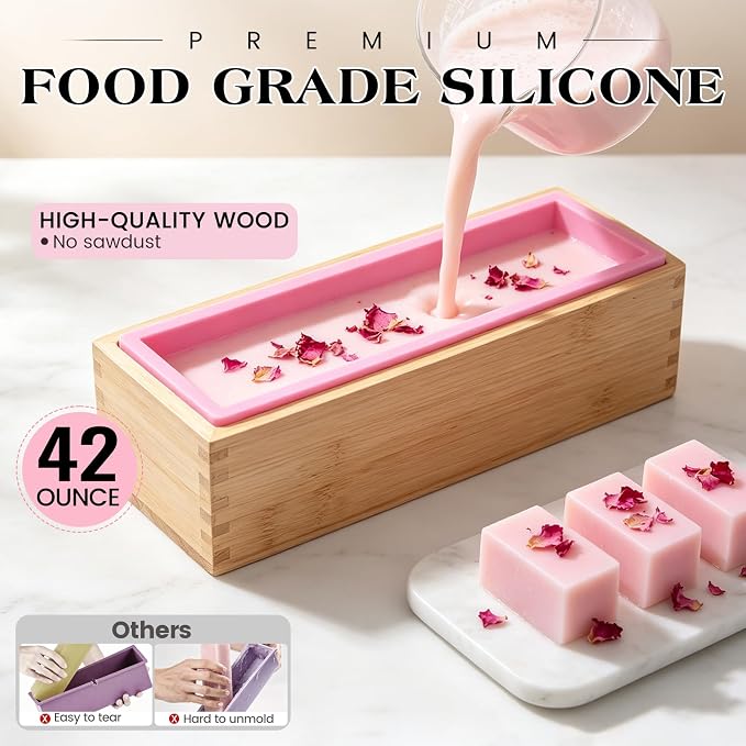 SJ 2-Pack 42 oz Soap Making Kit - Image 2