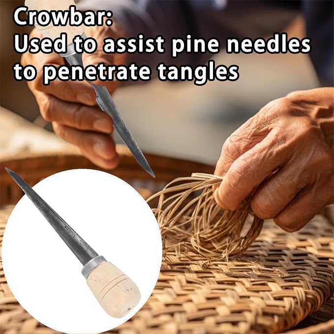 Basket Weaving Tools kit, All-in-One Basket Making Supplies - Image 2